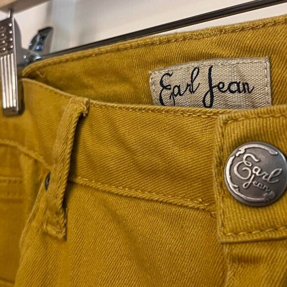 Earl Jean Yellow Tapered Jeans – Size 10 – Excellent Condition - Picture 7 of 8
